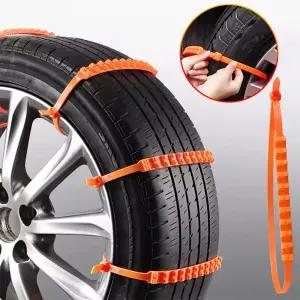 일회용 스노우체인 케이블타이 10개 간편 타이어체인 자동차 응급용 눈길미끄럼방지 미리 준비