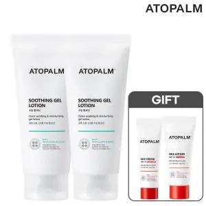 수딩 젤 로션 160mlx2개 (GIFT MLE 크림 8ml+로션 20ml)