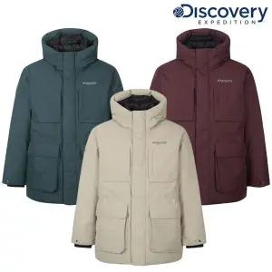 [디스커버리](본점)남성 미드 구스다운 숏패딩(DMDJ5H046)