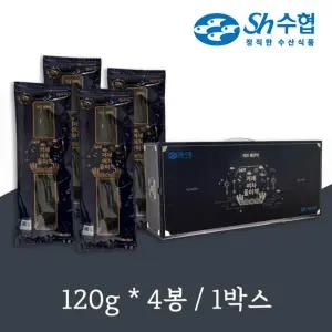 [선물박스포장] 거제 여차 자연산 돌미역 120g × 4봉