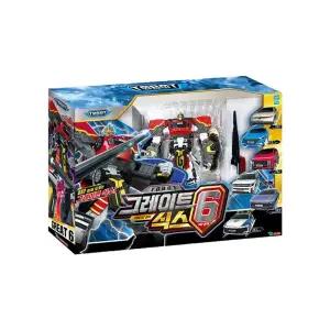 [영실업][무료배송]영실업 또봇 그레이트 식스 (6단 합체 로봇)