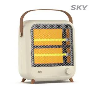 스카이 케어 2단 미니 석영관 전기히터 전기난로 발난로 H600