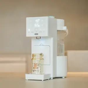 에디슨 플러스 자동 출수 간접 가열식 완전 분리형 통유리 물통 분유포트