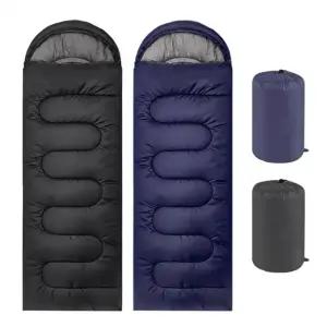 아웃도어 백패킹 사계절 차박 캠핑 후드 침낭 (1300g)/겨울/동계/군용/경량/온열/침냥/침랑/입는/겨울용