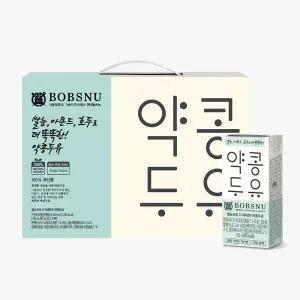 서울대 밥스누 쌀눈으로 더 똑똑한 약콩두유 간편식 실속팩 190ml 24팩