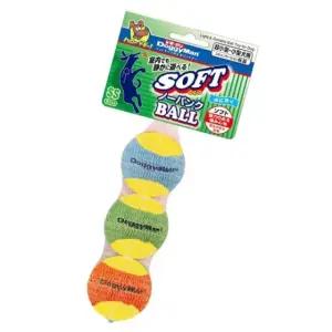 강아지 훈련장난감 도기맨 소프트 볼SS-3p 강아지공 강아지장난감