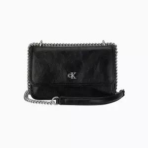 캘빈클라인 진 (4K3085G-UB1)여성 CKJ 유틸리티 메탈 로고 EW 플랩 미니 백