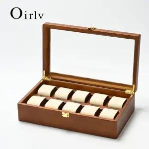 공구함 공구 박스 Oirlv 10 슬롯 시계 상자 케이스 대형 디스플레이 보관함