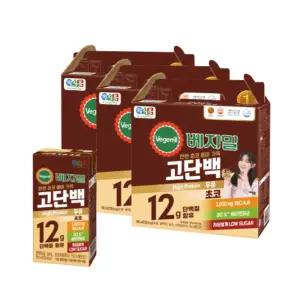 정식품 베지밀 고단백 초코 두유190ml 48팩
