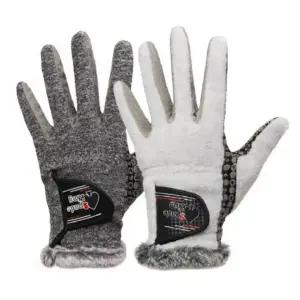 여성 겨울 방한 골프 글러브 미끄럼방지 양손 장갑 라운딩