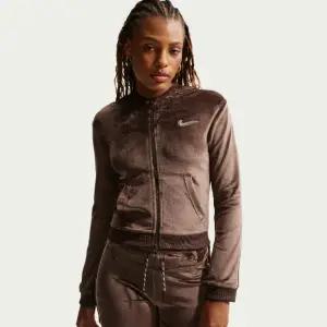 나이키 스포츠웨어 여성용 풀 지퍼 긴팔 후드 탑 IQ0678-237