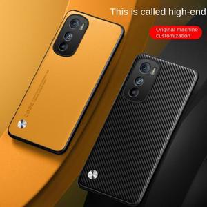 [호환품]Motorola Moto Edge 30 Ultra Fusion 케이스 G60S G200 20 10 용 소프트 비건 가죽 그레인 보호용