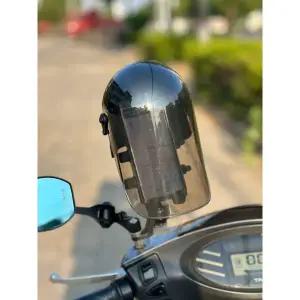 프리미엄 오토바이 핸드폰 거치대 전기자전거 스마트폰 헬멧 크로스바 우산 핸들바 확장 충격