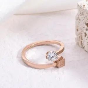 써지컬 반지 링 심플 데일리 고급 예쁜 (WFK61HO)