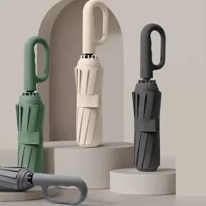 [안양신기중학교전용] 카라비너 손잡이 3단자동우산 손잡이 인쇄비용