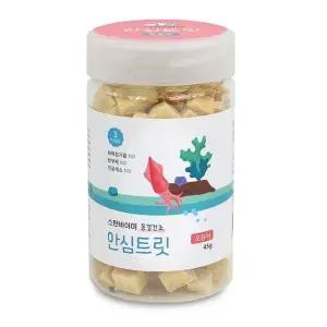 오징어 45g 강아지 안심트릿 건조간식 동결건조 (WFJR06X)