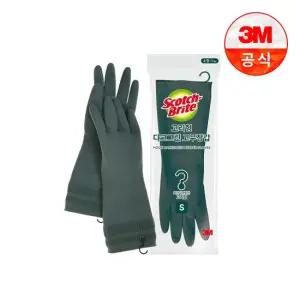 고리형 다크그린 고무장갑 소)