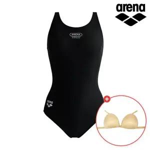 원피스 일반 U백 아레나 여성 수영복 A4BL1LD01 고리브라
