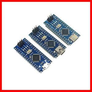 프로모션 아두이노 나노 3.0 아테메가328 컨트롤러 호환 보드 모듈 PCB 개발 USB 마이크로 씨타입이 없는