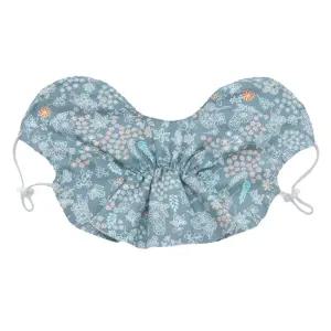 투딘골프 여성 골프 마스크 UV차단 필드 그레이꽃가라 BNS