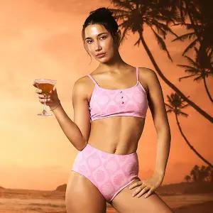 셀리 비키니 세트 A6SL1SM01PNK