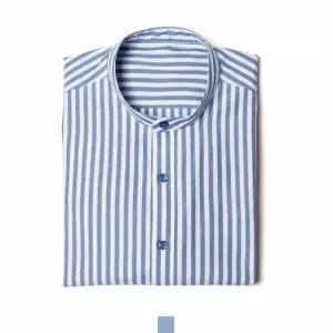 블루 스트라이프 정장 셔츠 나카라 (WFK77ND)