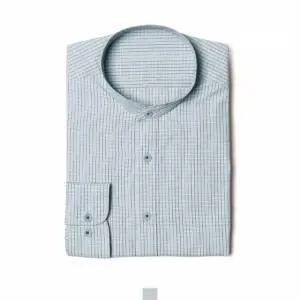 빅사이즈 체크 남성 셔츠 카라 (WFK77N9)