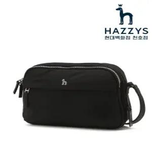 헤지스ACC HJBA5E710BK 아이코닉 나일론 로고 지퍼 도난방지 크로스백22321802142092351