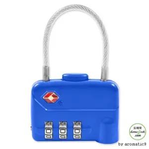 캐리어 자물쇠 강력안전 3중번호 TSA CLUTCH 여행 와이어