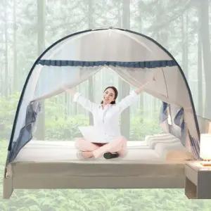 양문형 모기장 원터치 침대 보호망 텐트 (WFK79EE)
