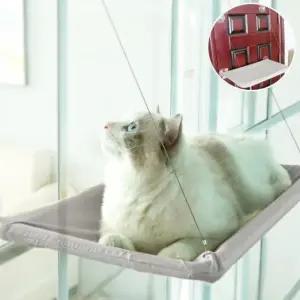 고양이 창문 해먹 선반 침대 타워 방석 애완동물 전용 휴식 공간 (WFJ6DJX)