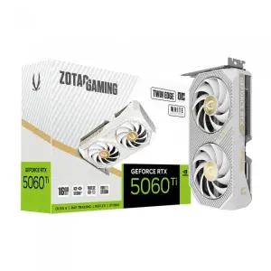 조텍 ZOTAC GAMING 지포스 RTX 5060 Ti Twin Edge OC White D7 16GB 그래픽카드 VGA