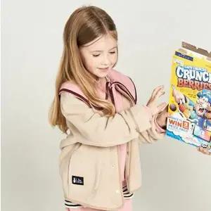 [보리보리/피터젠슨]피터젠슨 플리스 스냅 가디건 자켓 (PSF11JC01M_BG)