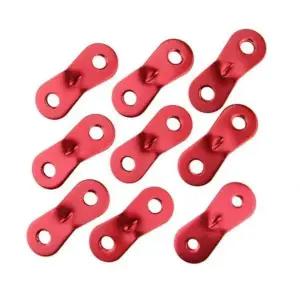 아웃도어땅콩고정대 땅콩 타프줄 10개세트 고정 경량스토퍼 (WFJ6E5S)