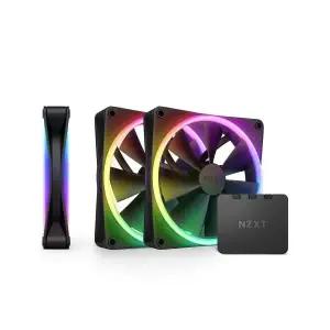 NZXT F120 RGB DUO (컨트롤러/3팩, 블랙)