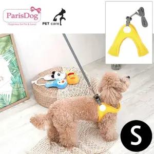 고품질 S 촘촘 매쉬하네스 리드줄세트 옐로우 (WFJRP9J)