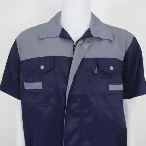 여름 반팔 작업복 유니폼 현장근무 복장 (WFK6E2G)