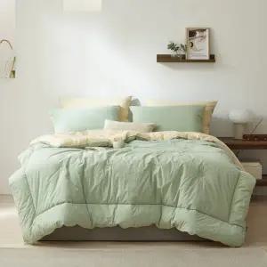 [롯데백화점]박홍근홈패션 포트리 2 60수 고밀도 바이오워싱 면 100 차렵베개세트 퀸(Q)