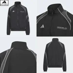 [아디다스키즈 판교] KF6165 아디다스 주니어 러브 루스 핏 라이트 우븐 재킷 점퍼 130-160 HPKK