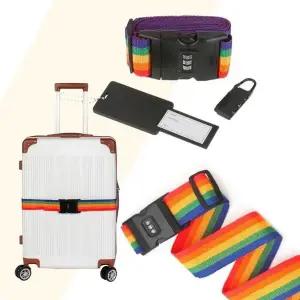 캐리어벨트 가방잠금 보호세트 여행용 캐리어보호벨트 (WFJ70S1)