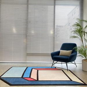 먼지없는 입체무늬 모양 카페트 인테리어 까페트