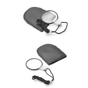 미니 휴대용 목걸이 돋보기 파우치 포함 교보재 캠핑