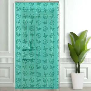 아로마향 꽃나비 파리문발 현관문 출입문 발 현관비닐 문발 파리문발