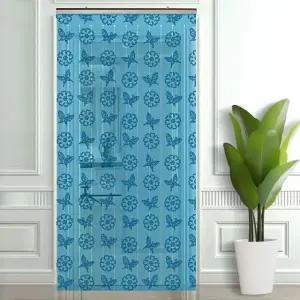 아로마향 꽃나비 파리문발 현관문 출입문 현관입구 문발 파리문발