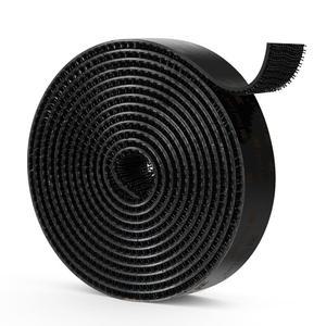 [미국배송] 실내 실외 장착을 위한 3M 듀얼 잠금 1인치 X 8피트 블랙 리클로저블 패스너 장착 테이프 인터록 버섯 모양의 헤비 듀티 탈착식 접착 스트립 타입 250 SJ3550A