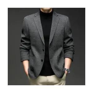 토르 남성 추동 양복 트렌드 싱글 상의 슬림핏 캐주얼 정장 코트 OPH4