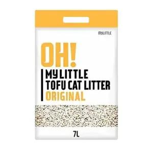 오마이 리틀 두부모래 2.8kg 오리지날 (무향) 고양이두부모래