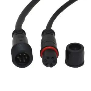 SB0011_방수커넥터 방수형 서큘라 몰딩 6Px0.3 방수커넥터 전선 배선연결