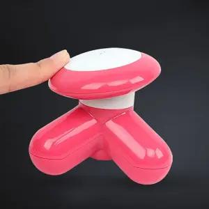 휴대용 진동 미니 문어 지압 안마기 4color DD-10839 무선안마기 USB 휴대용 목