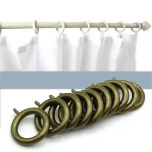 커튼링 (소) 10개 세트 K-1487 봉설 커튼링세트 커튼집게 커텐집게 커텐고리